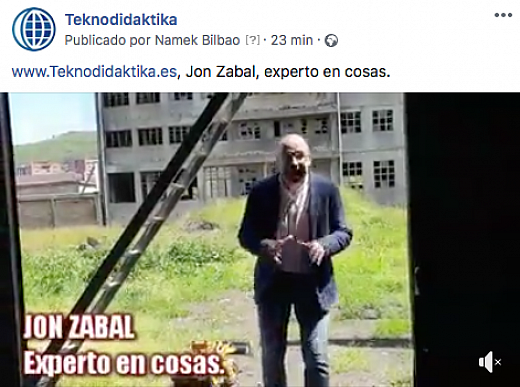 Video-Consejo Teknodidaktika con Jon Zabal.